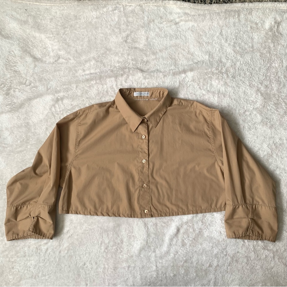 Tabi Boxy Cropped Button Down